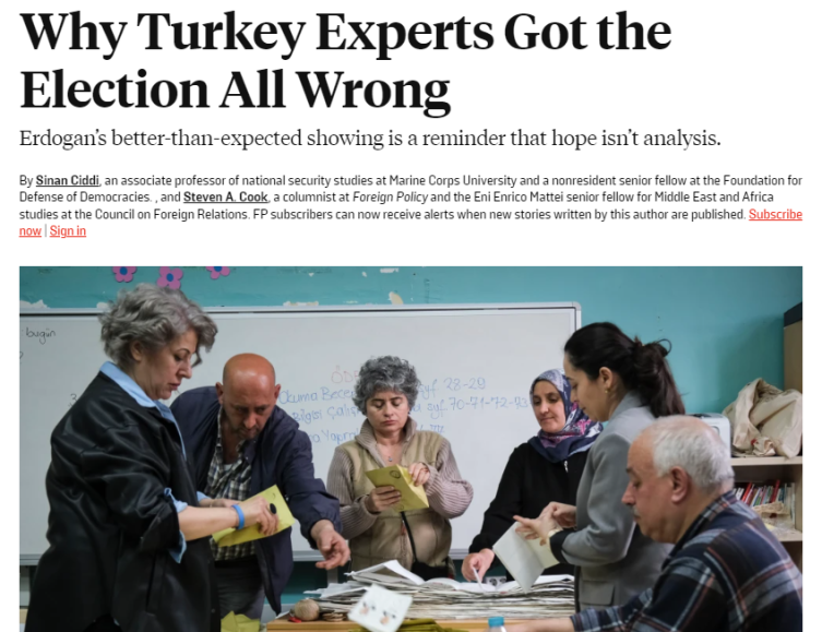 Dış basında Türkiye seçimleri: Uzmanlar neden yanlış anladı?